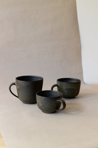 CUPS / 3 SIZES / GREEN-BLACK