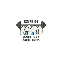 exer-cries sticker