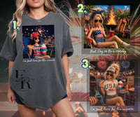 Image 1 of Barbie July 4th Tee - Set 1