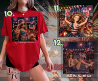 Image 2 of  Barbie July 4th Tee - Set 2