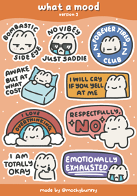 what a mood v3 sticker sheet