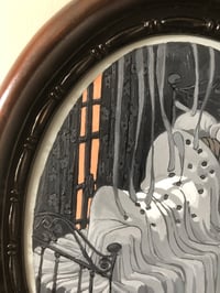 Image 2 of framed painting"Pan!Pan!Pan!Pan!Pan!Pan!"