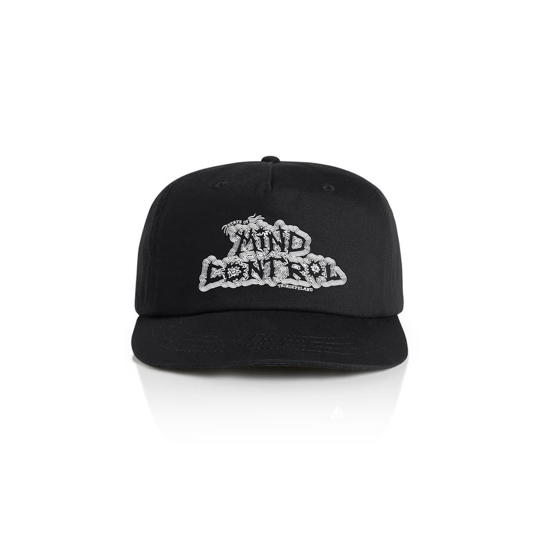 Image of Mind Control -Surf Cotton Cap- Black - Limited to 50 Pieces ! 