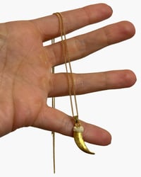 Badger Claw necklace