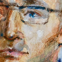 Image 2 of Man in a Striped Shirt - Original painting