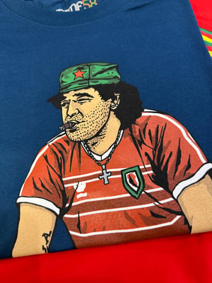 Image of The Diego T Shirt in Mountain Blue and Sky Blue