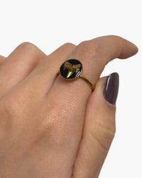 Image 1 of Shark Tooth fossil ring