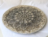 Image 6 of Mandala Paper Mache Plate | OOAK Handmade Decorative Art