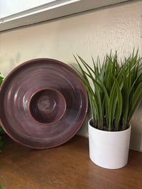 10" Plum Dip Platter