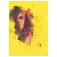 Image 1 of Angled - Sketchbook Drawing in Soft Pastels and Charcoal  on Paper 