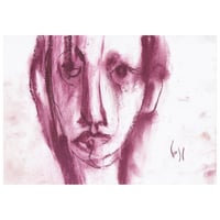 Image 1 of Angela - Sketchbook Drawing in Soft Pastels on Paper 