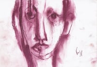 Image 2 of Angela - Sketchbook Drawing in Soft Pastels on Paper 