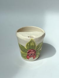 Image 1 of orchid travel mug 3 (seconds)