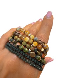 Image 3 of Deep Green Double Stack Elastic