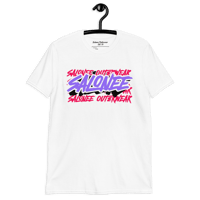Image 1 of “CHEEKS 32 “ White Tee By Salonee Outerwear 