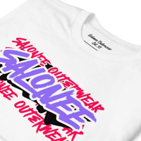 Image 4 of “CHEEKS 32 “ White Tee By Salonee Outerwear 