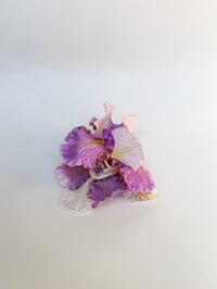 Image 2 of xl violet iris claw (sample)