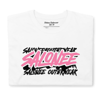 Image 2 of “CHEEKS 32” EDITION White Tee by Salonee Outerwear SXJ8