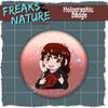 [ADD ON] Holographic Badge - Freaks Of Nature