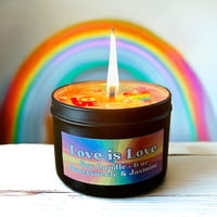 Image 1 of Love is Love Candle