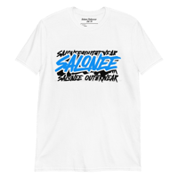 Image 1 of “CHEEKS 32” EDITION White Tee by Salonee Outerwear SXJ10