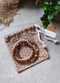 Image 5 of Reusable Gift Bag - Breeze Block Brown