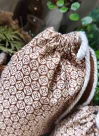 Image 2 of Reusable Gift Bag - Breeze Block Brown