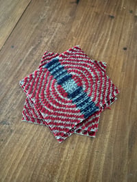 Image 2 of Antique Coverlet Coasters