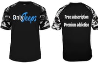 Image 2 of MrLiveBest OnlyJeeps Free Subs Badger Black Tee
