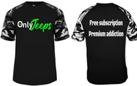 Image 1 of MrLiveBest OnlyJeeps Free Subs Badger Black Tee