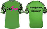 Image 3 of MrLiveBest OnlyJeeps Badger No Subs Green Tee