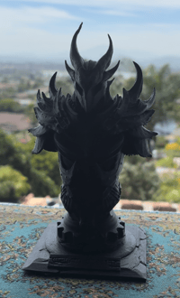 Daedric Armor Bust - Miniture