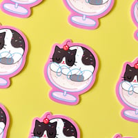 Image 3 of Kitty Sundae - Matte Vinyl Sticker