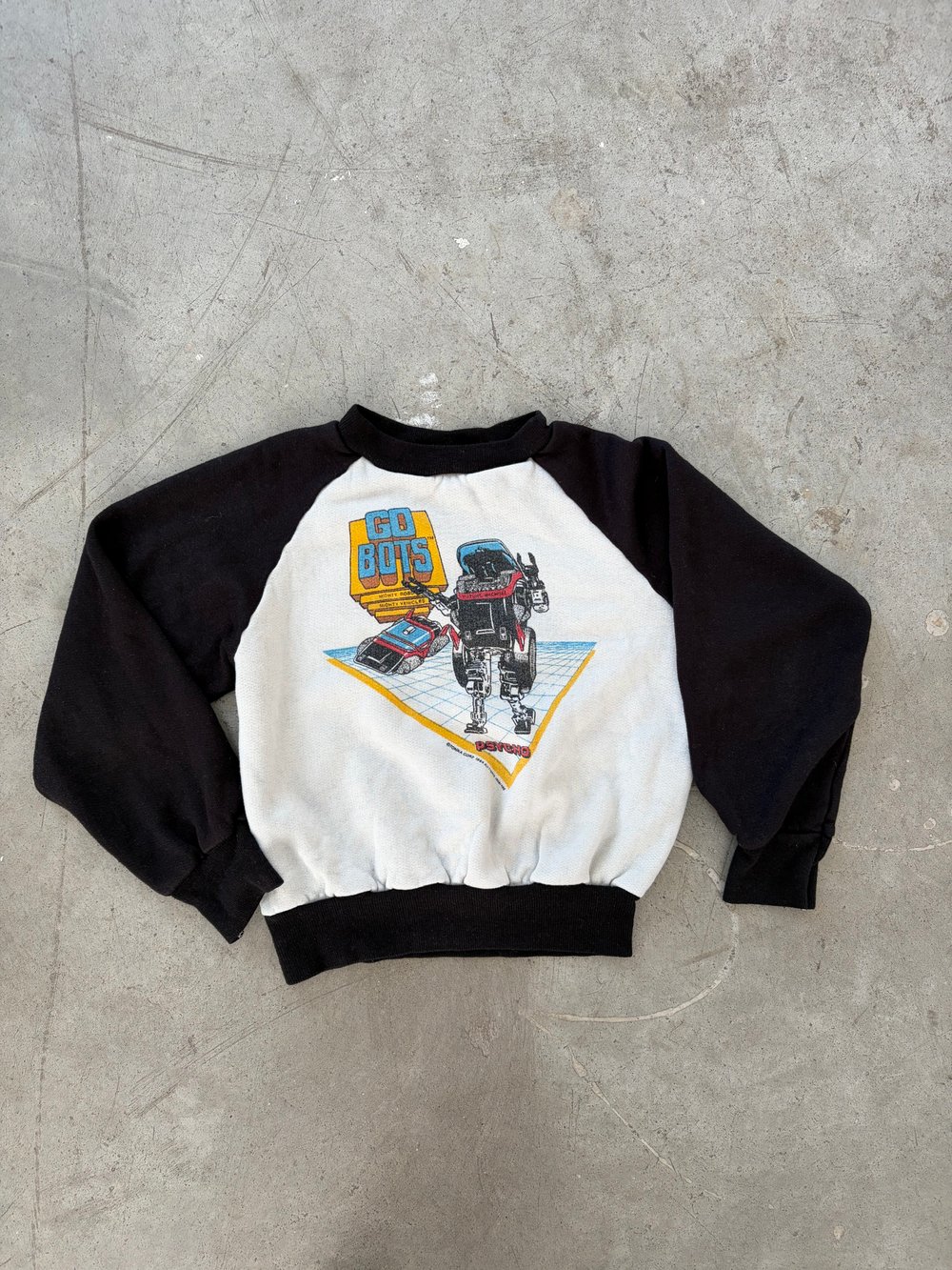 Image of Vintage Go Bots Crewneck Sweater 2T 