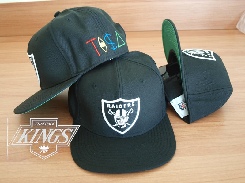 raiders retro snapback