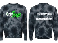Image 2 of MrLiveBest OnlyJeeps Free Subs TieDye Crewneck