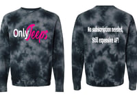 Image 8 of MrLiveBest OnlyJeeps No Subs Tiedye Crewneck