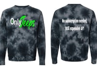 Image 9 of MrLiveBest OnlyJeeps No Subs Tiedye Crewneck