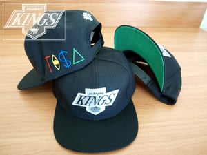 Image of LOS ANGELES KINGS CLASSIC LOGO VINTAGE RETRO TISA HAT