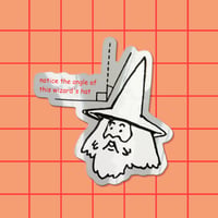 Wizard Hat Sticker