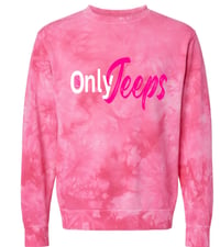 Image 6 of MrLiveBest OnlyJeeps Tiedye Crewneck