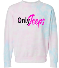 Image 7 of MrLiveBest OnlyJeeps Tiedye Crewneck