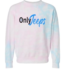 Image 9 of MrLiveBest OnlyJeeps Tiedye Crewneck