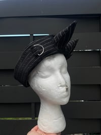 Image 1 of Pinstripe sailor hat 