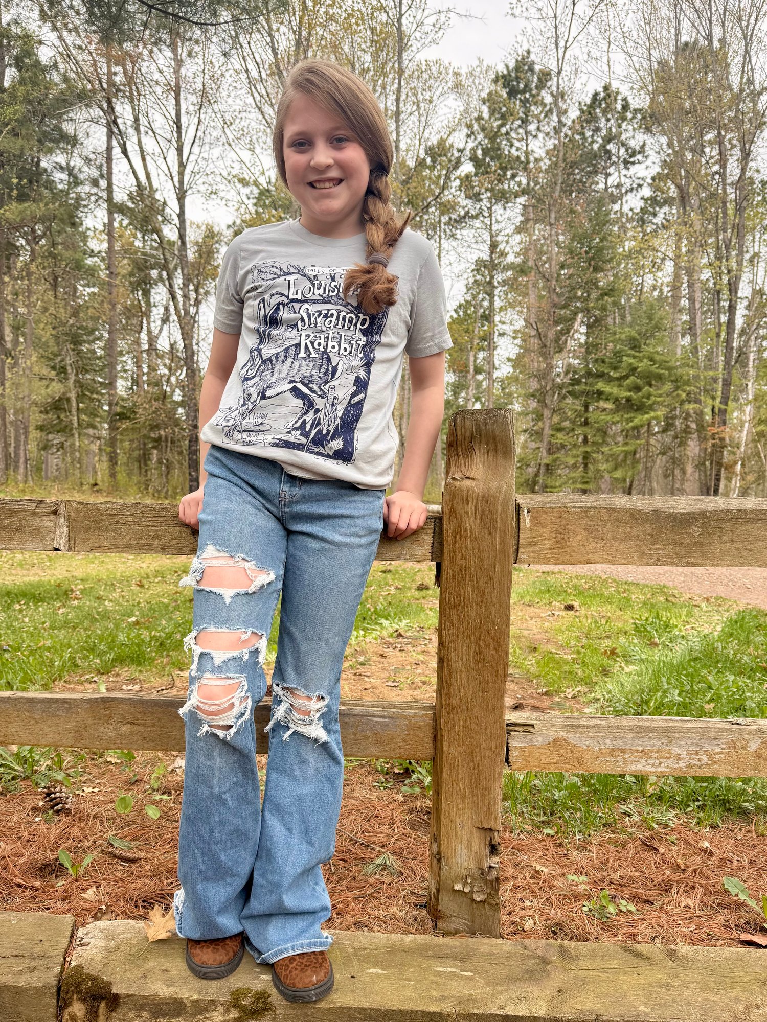 Image of Youth La Swamp Rabbit in GRAY