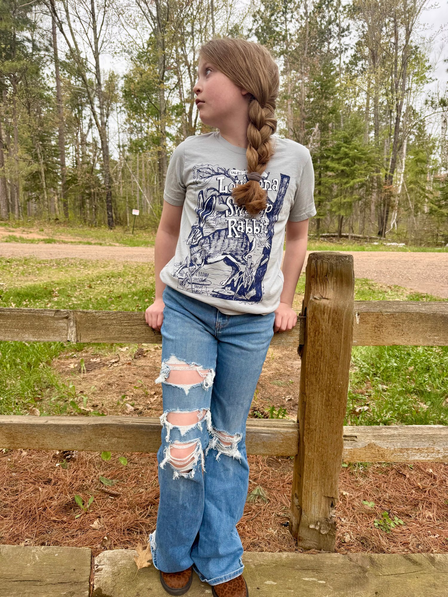 Image of Youth La Swamp Rabbit in GRAY