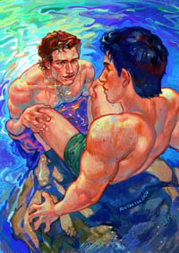 Image 1 of Heated Rivalry Print: Cottage Lake