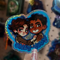 Image 2 of JayVik heart shaped sticker