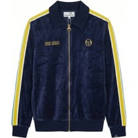 Image 2 of Sergio Tacchini x GHGW Velour Track Jacket — Navy