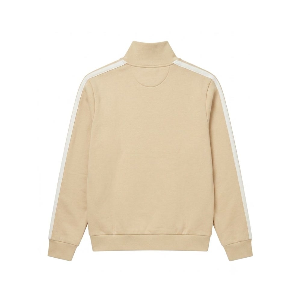 Sergio Tacchini x GHGW Quarter Zip — Sand, back view
